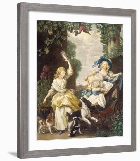 Children of George III-John Singleton Copley-Framed Premium Giclee Print