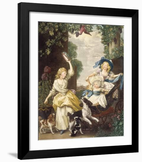 Children of George III-John Singleton Copley-Framed Premium Giclee Print