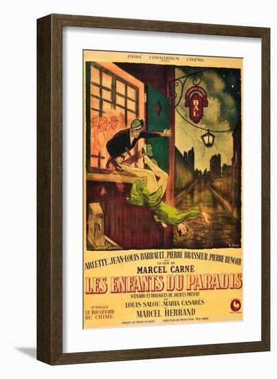 Children of Paradise, 1945 (Les Enfants Du Paradis)-null-Framed Giclee Print