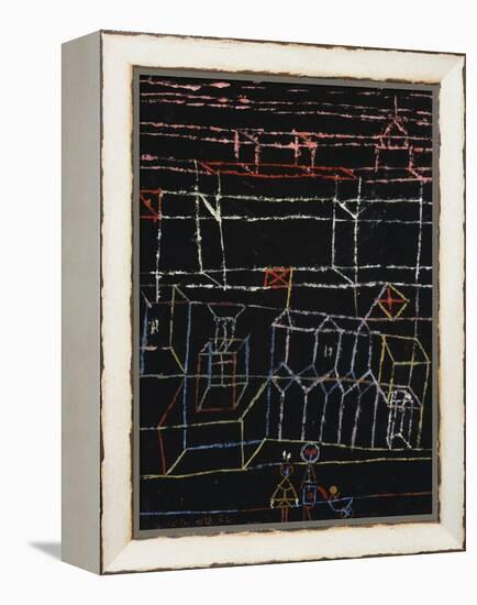 Children of the City; Kinder Von Der Stadt-Paul Klee-Framed Premier Image Canvas