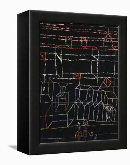 Children of the City; Kinder Von Der Stadt-Paul Klee-Framed Premier Image Canvas