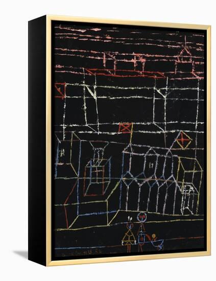 Children of the City; Kinder Von Der Stadt-Paul Klee-Framed Premier Image Canvas