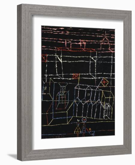 Children of the City; Kinder Von Der Stadt-Paul Klee-Framed Giclee Print