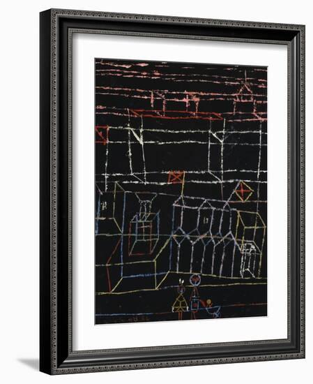 Children of the City; Kinder Von Der Stadt-Paul Klee-Framed Giclee Print