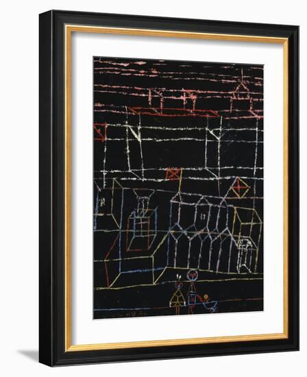 Children of the City; Kinder Von Der Stadt-Paul Klee-Framed Giclee Print