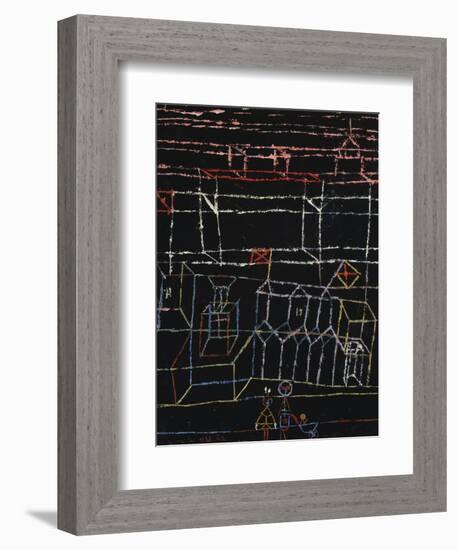 Children of the City; Kinder Von Der Stadt-Paul Klee-Framed Giclee Print