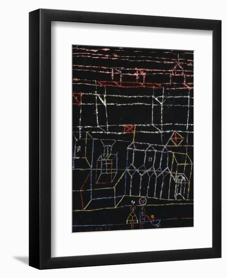 Children of the City; Kinder Von Der Stadt-Paul Klee-Framed Giclee Print