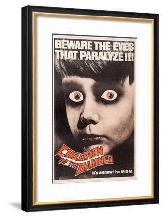 Children of the Damned 1963 Scary Movie Poster 24x36