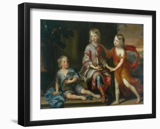 Children of the Howard Family-Godfrey Kneller-Framed Giclee Print