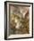 Children of the Mountain, 1867 (Oil on Canvas)-Thomas Moran-Framed Giclee Print