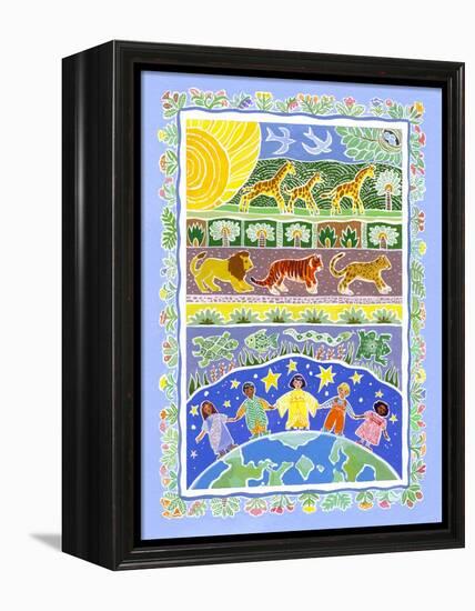 Children of the World-Geraldine Aikman-Framed Premier Image Canvas