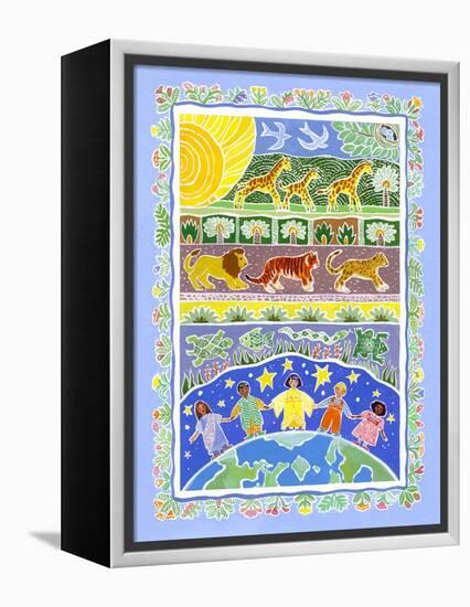 Children of the World-Geraldine Aikman-Framed Premier Image Canvas