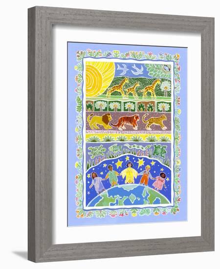 Children of the World-Geraldine Aikman-Framed Giclee Print