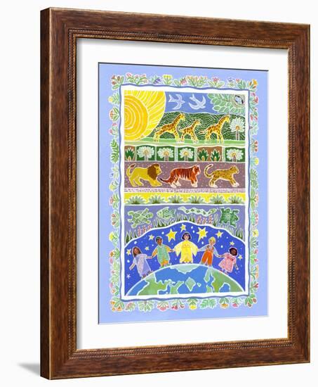 Children of the World-Geraldine Aikman-Framed Giclee Print