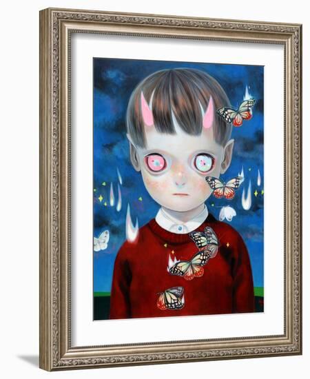 Children of This Planet 16-Hikari Shimoda-Framed Art Print