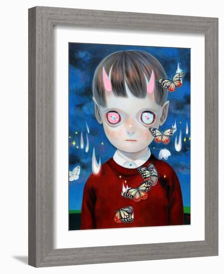 Children of This Planet 16-Hikari Shimoda-Framed Art Print