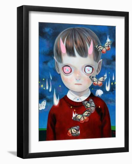 Children of This Planet 16-Hikari Shimoda-Framed Art Print