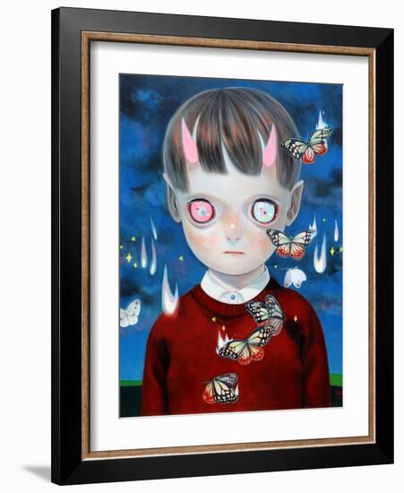 Children of This Planet 16-Hikari Shimoda-Framed Art Print