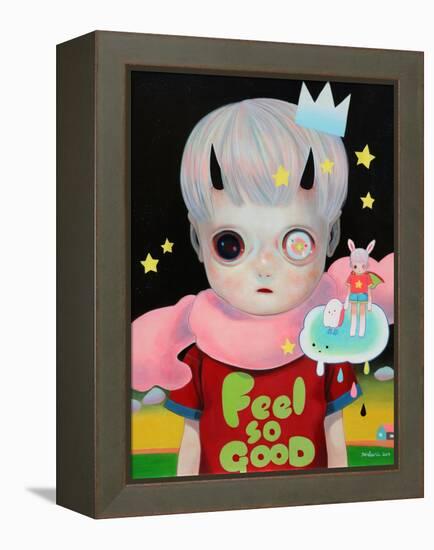 Children of This Planet 17-Hikari Shimoda-Framed Stretched Canvas