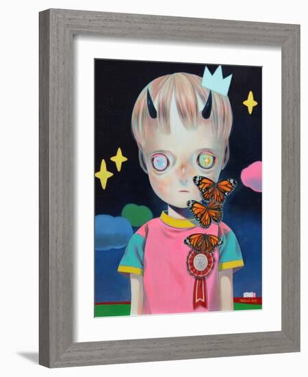 Children of This Planet 24-Hikari Shimoda-Framed Art Print