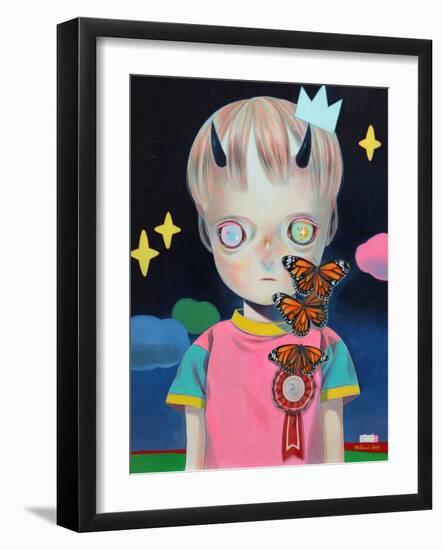 Children of This Planet 24-Hikari Shimoda-Framed Art Print