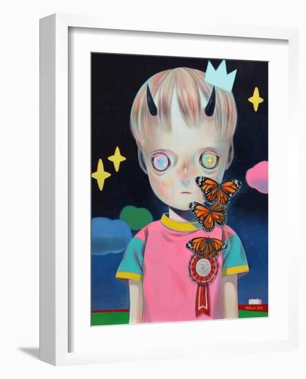 Children of This Planet 24-Hikari Shimoda-Framed Art Print
