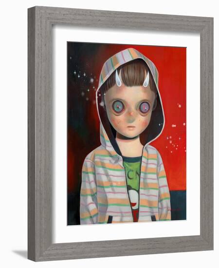 Children of This Planet 36-Hikari Shimoda-Framed Art Print