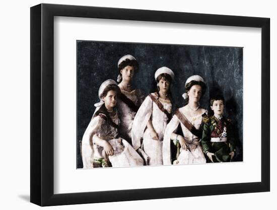 Children of Tsar Nicholas II of Russia, c1910-Unknown-Framed Photographic Print