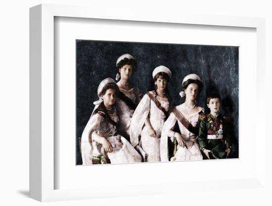 Children of Tsar Nicholas II of Russia, c1910-Unknown-Framed Photographic Print