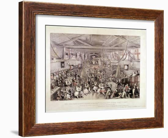 Children of Workmen in the Service of the City Steam Boat Company, C1859-Edwin Jewitt-Framed Giclee Print