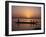 Children on Local Pirogue or Canoe on the Bani River at Sunset at Sofara, Mali, Africa-Pate Jenny-Framed Photographic Print