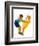 "Children on Swing,"June 22, 1935-Eugene Iverd-Framed Giclee Print