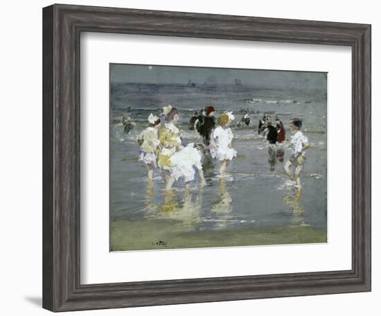 Children on the Beach-Edward Henry Potthast-Framed Giclee Print