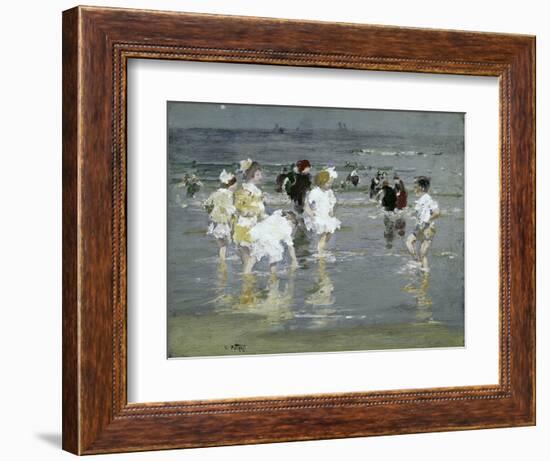 Children on the Beach-Edward Henry Potthast-Framed Giclee Print