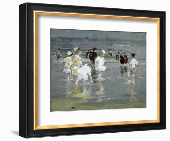 Children on the Beach-Edward Henry Potthast-Framed Giclee Print