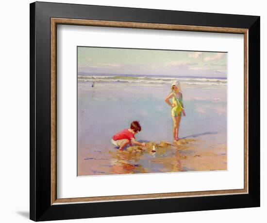 Children on the Beach-Charles-Garabed Atamian-Framed Giclee Print