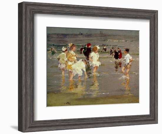 Children on the Beach-Edward Henry Potthast-Framed Giclee Print