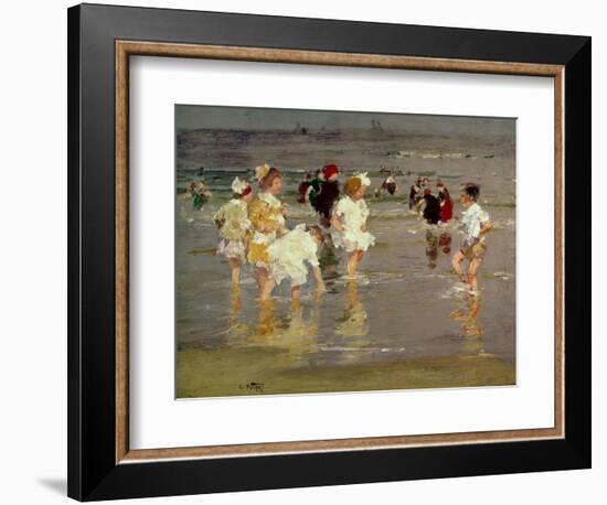 Children on the Beach-Edward Henry Potthast-Framed Giclee Print