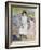 Children on the Seashore, Guernsey-Pierre-Auguste Renoir-Framed Giclee Print