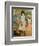 Children on the Seashore, Guernsey-Pierre-Auguste Renoir-Framed Giclee Print