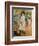 Children on the Seashore, Guernsey-Pierre-Auguste Renoir-Framed Giclee Print