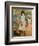 Children on the Seashore, Guernsey-Pierre-Auguste Renoir-Framed Giclee Print