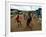 Children Play Soccer in an Impoverished Street in Lagos, Nigeria-null-Framed Photographic Print