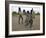 Children Play with Homemade Soccer Balls Made from Discarded Medical Gloves-null-Framed Photographic Print