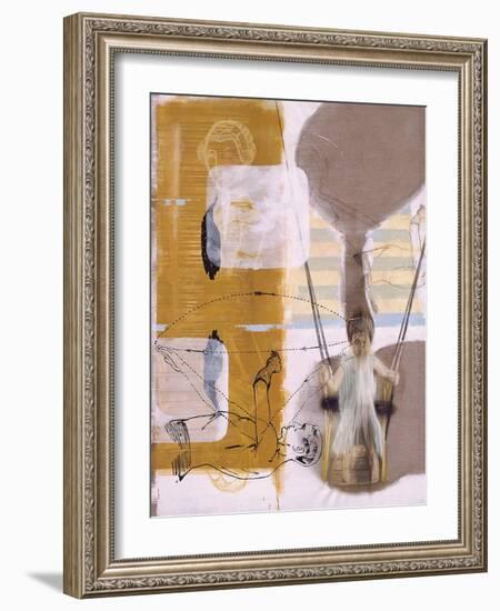 Children Playing, 1999-Aris Kalaizis-Framed Giclee Print