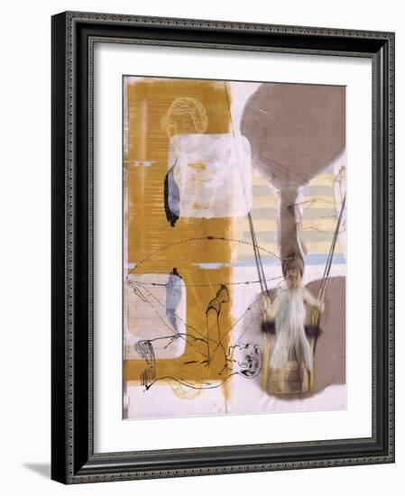 Children Playing, 1999-Aris Kalaizis-Framed Giclee Print