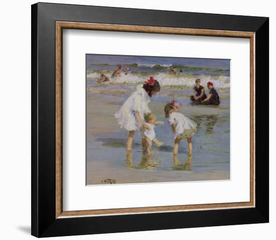 Children Playing at the Seashore-Edward Henry Potthast-Framed Giclee Print