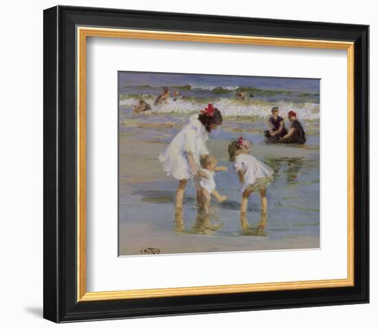 Children Playing at the Seashore-Edward Henry Potthast-Framed Giclee Print