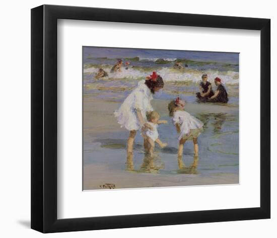 Children Playing at the Seashore-Edward Henry Potthast-Framed Giclee Print