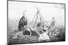 Children Playing Being Indians-null-Mounted Photographic Print